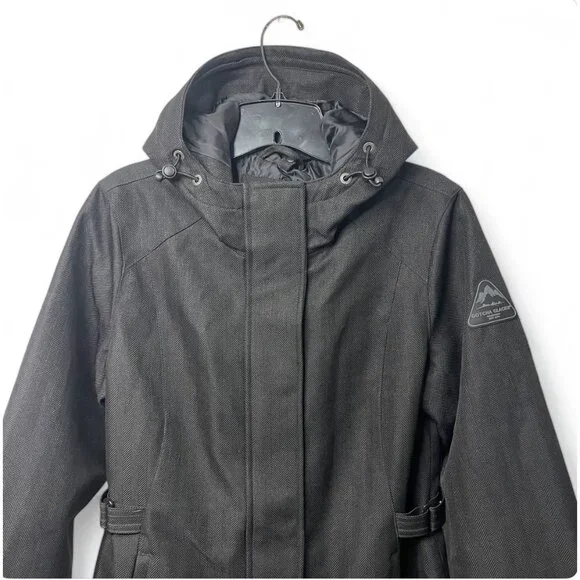 Gotcha Glacier California Women’s Black Hooded Jacket Coat Size S/P - Picture 2 of 16